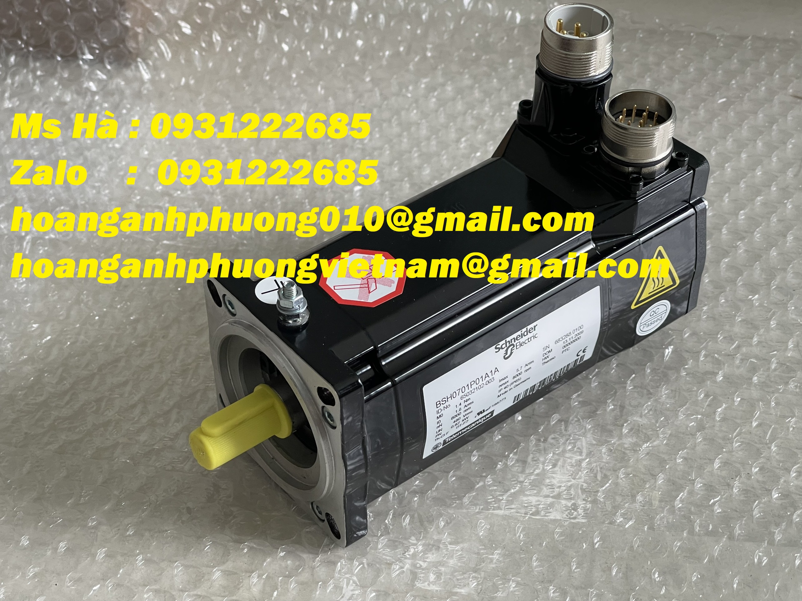 Động cơ đồng bộ dòng điện quay schneider BSH0701P01A1A